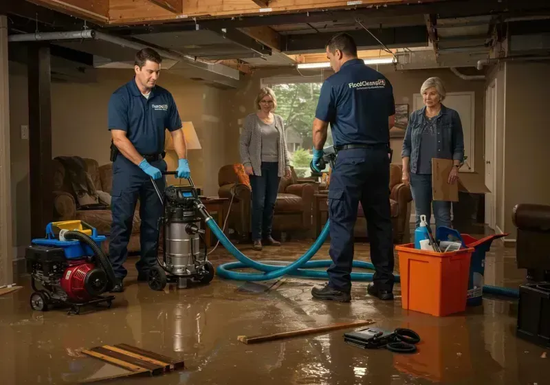 Basement Water Extraction and Removal Techniques process in Glenwood, IA